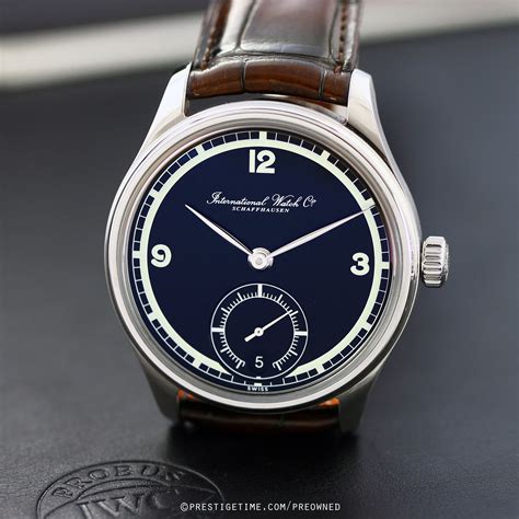 iwc portuguese hand wound eight days|iwc hand wound.